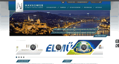Desktop Screenshot of havasweb.hu